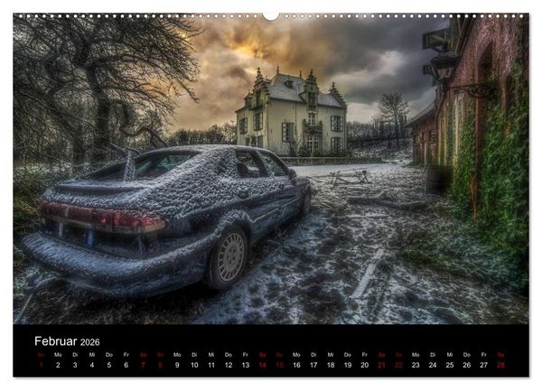 Produktbild: Auch von au&szlig;en haben Lost Places ihren Charme (Wandkalender 2026 DIN A2 quer), CALVENDO Monatskalender