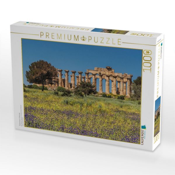 Produktbild: CALVENDO Puzzle Heratempel in Selinunte | 1000 Teile Lege-Gr&ouml;&szlig;e 64x48cm Foto-Puzzle f&uuml;r gl&uuml;ckliche Stunden