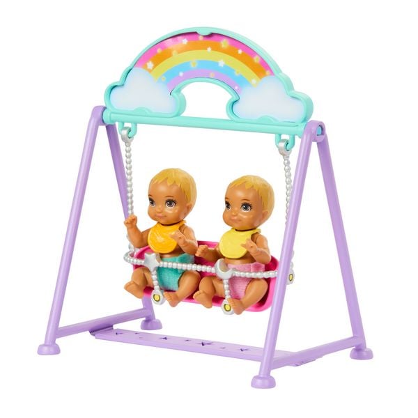 Produktbild: Barbie Skipper Babysitter Zwillings-Kinderzimmer-Spielset