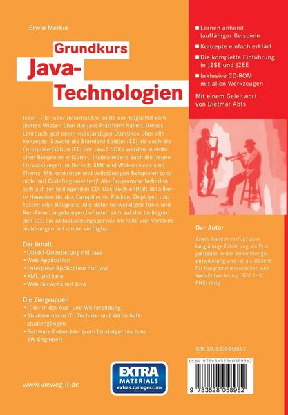 Produktbild: Grundkurs Java-Technologien
