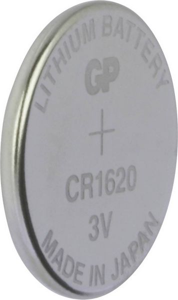 Produktbild: GP Knopfzelle CR1620 3V 1 St. Lithium GPCR1620