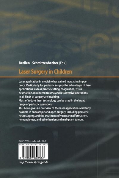 Produktbild: Laser Surgery in Children