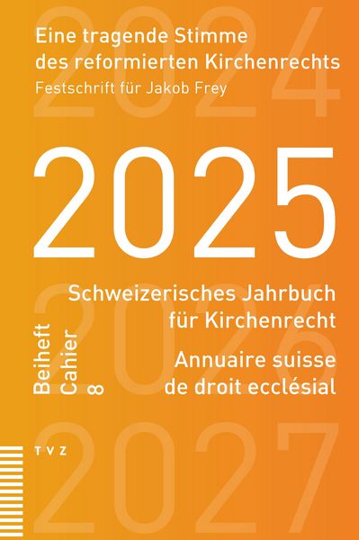 Produktbild: Eine tragende Stimme des reformierten Kirchenrechts