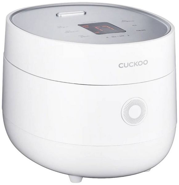 Produktbild: Cuckoo CR-0675F Reiskocher Wei&szlig; (matt) mit Display, mit Messbecher, Timerfunktion