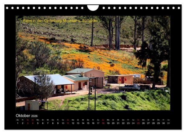 Produktbild: AFRIKA im S&uuml;den (Wandkalender 2026 DIN A4 quer), CALVENDO Monatskalender