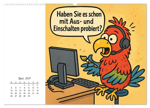 Produktbild: Pfoten, Pelz & Power-Jobs (Wandkalender 2027 DIN A2 quer), CALVENDO Monatskalender