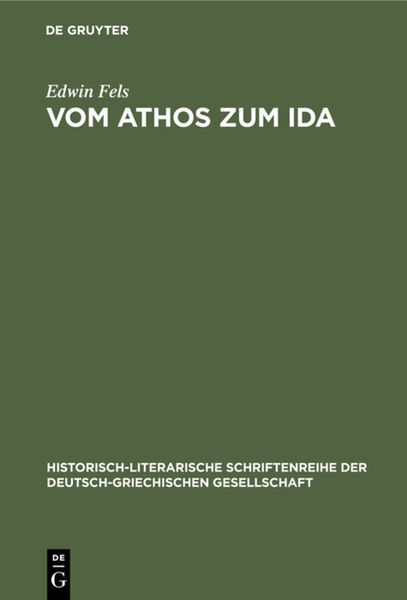 Produktbild: Vom Athos zum Ida