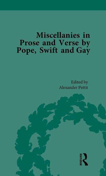 Produktbild: Miscellanies in Prose and Verse by Pope, Swift and Gay Vol 1