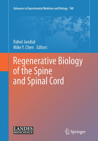 Produktbild: Regenerative Biology of the Spine and Spinal Cord