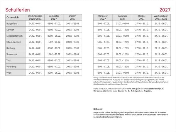 Produktbild: Rentner Kalenderbuch A6 2027