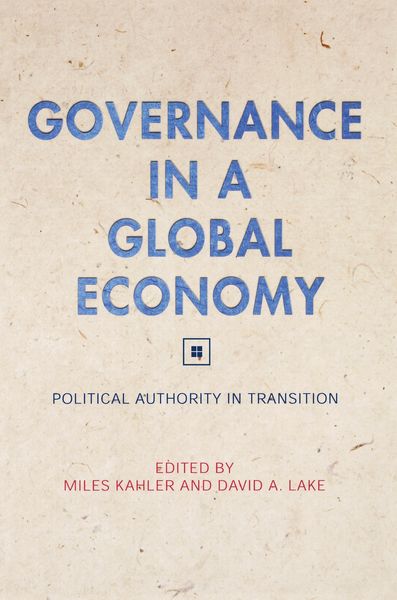 Produktbild: Governance in a Global Economy