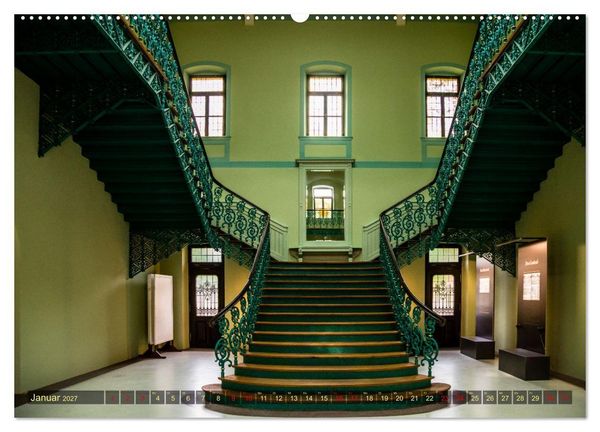 Produktbild: Welterbe Bad Kissingen (Wandkalender 2027 DIN A2 quer), CALVENDO Monatskalender