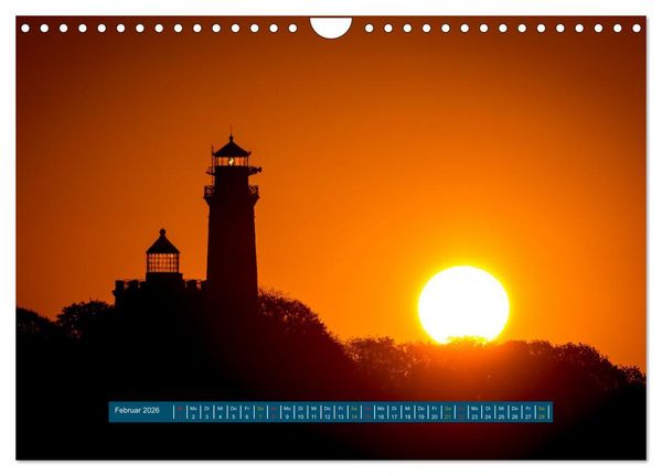 Produktbild: Insel R&uuml;gen - Kap Arkona und Vitt (Wandkalender 2026 DIN A4 quer), CALVENDO Monatskalender