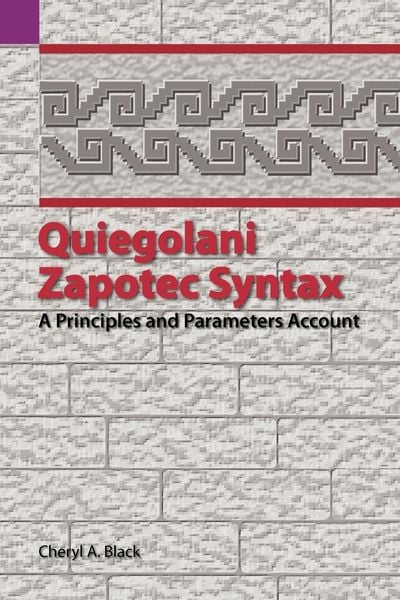 Produktbild: Quiegolani Zapotec Syntax