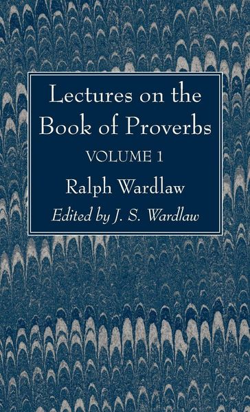 Produktbild: Lectures on the Book of Proverbs, Volume I