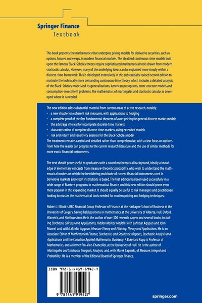 Produktbild: Mathematics of Financial Markets