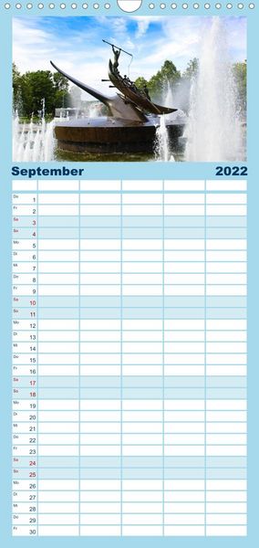 Produktbild: S&uuml;dnorwegen - Familienplaner hoch (Wandkalender 2022 , 21 cm x 45 cm, hoch)