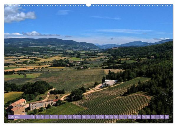 Produktbild: Ein Sommer in der Provence: Luberon und Vaucluse (Wandkalender 2026 DIN A2 quer), CALVENDO Monatskalender