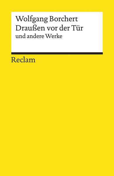 Produktbild: "Drau&szlig;en vor der T&uuml;r" und andere Werke