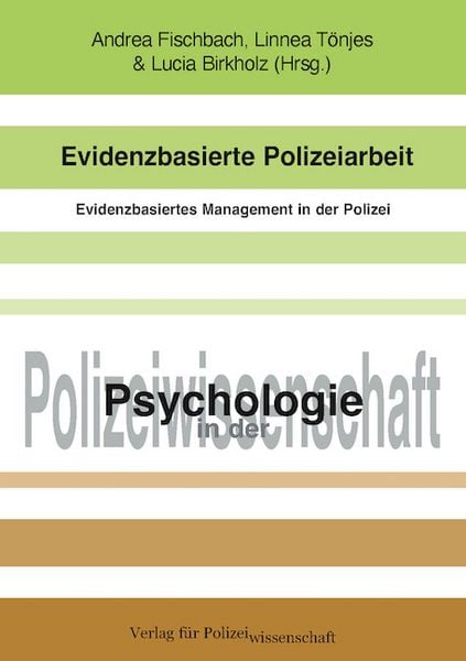 Produktbild: Evidenzbasierte Polizeiarbeit