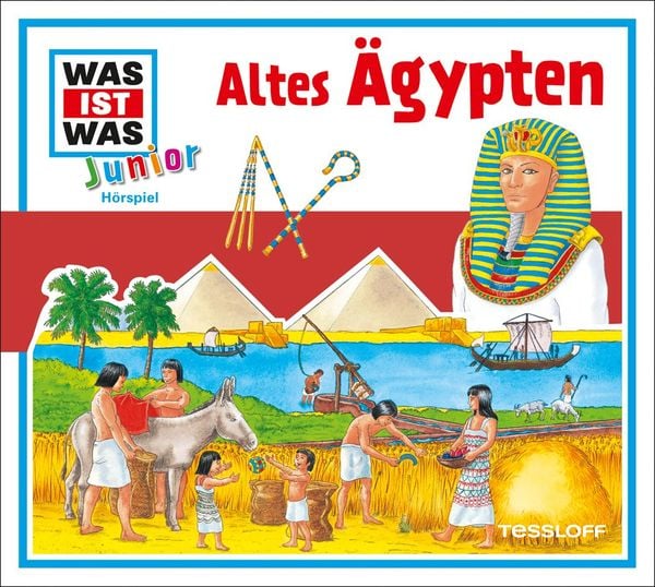 WAS IST WAS Junior Hörspiel: Altes Ägypten - Claudia Kaiser,Martin Lickleder,Luis-Max Anders, CD, 9783788627881