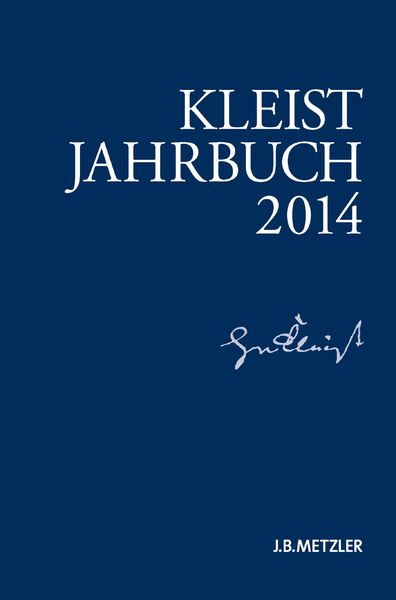 Produktbild: Kleist-Jahrbuch 2014