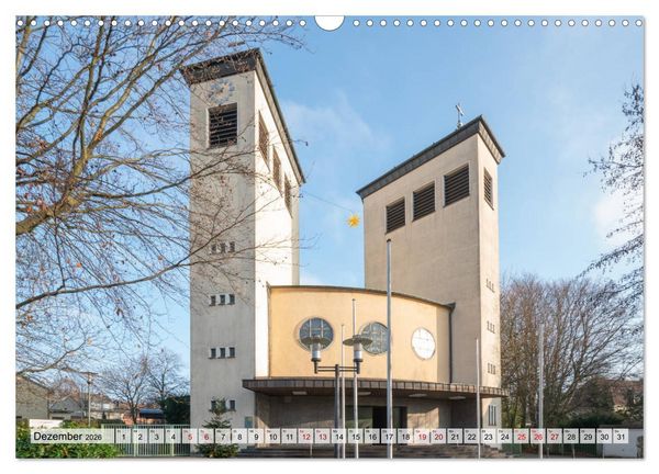 Produktbild: Bauhaus-Architektur in Essen (Wandkalender 2026 DIN A3 quer), CALVENDO Monatskalender