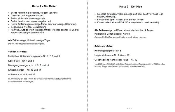 Produktbild: Kartenlegen lernen mit 40x LENORMAND POWER Sch&uuml;ssler-Salze