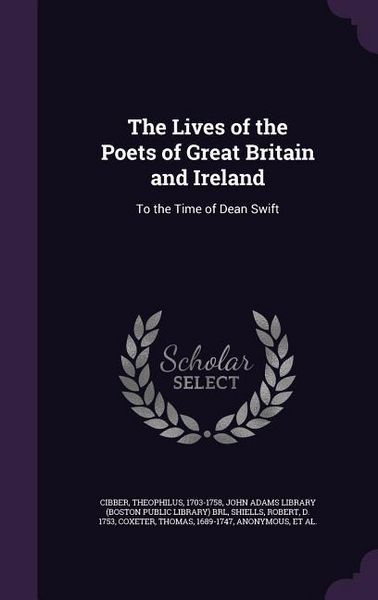 Produktbild: The Lives of the Poets of Great Britain and Ireland