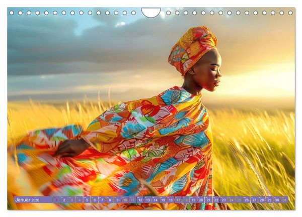 Produktbild: Afrika begeistert - Afrikas Sch&ouml;nheit (Wandkalender 2026 DIN A4 quer), CALVENDO Monatskalender