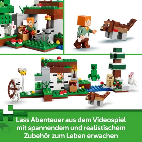 Produktbild: LEGO Minecraft 21593 Erstes Abenteuer in der Nacht, Spielzeug ab 8