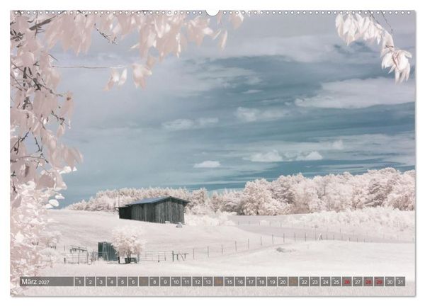 Produktbild: Lychen - zwischen Wald und Seen (hochwertiger Premium Wandkalender 2027 DIN A2 quer), Kunstdruck in Hochglanz