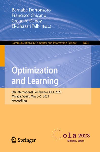 Produktbild: Optimization and Learning