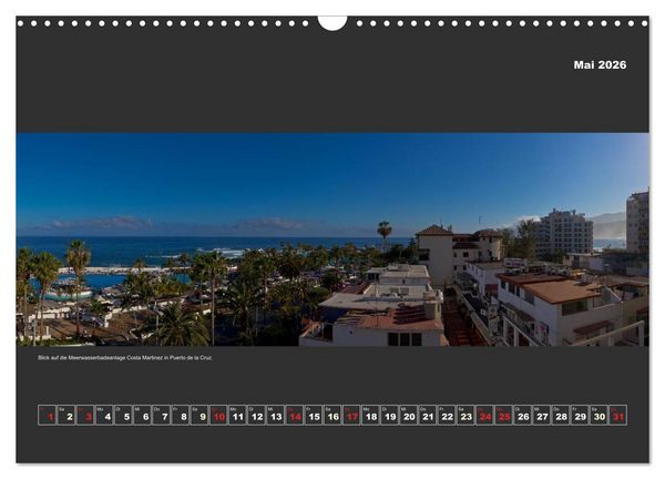 Produktbild: Teneriffa im Panorama (Wandkalender 2026 DIN A3 quer), CALVENDO Monatskalender