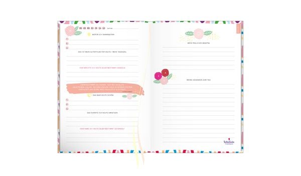 Produktbild: Selbstliebe-Tagebuch. Resilienz, Selbstliebe und Selbstreflexion im 12-Wochen-Pr