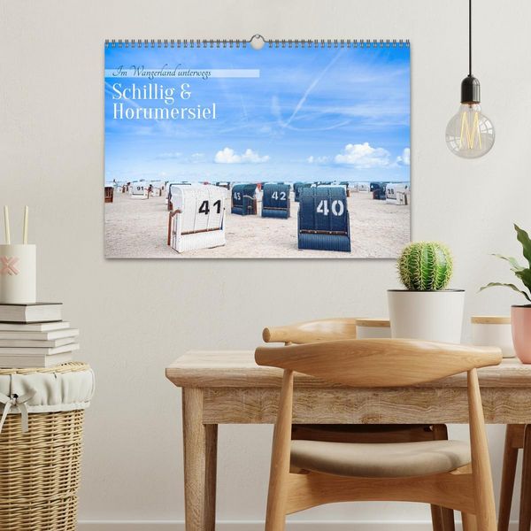 Produktbild: Schillig und Horumersiel - Im Wangerland unterwegs (Wandkalender 2026 DIN A3 quer), CALVENDO Monatskalender