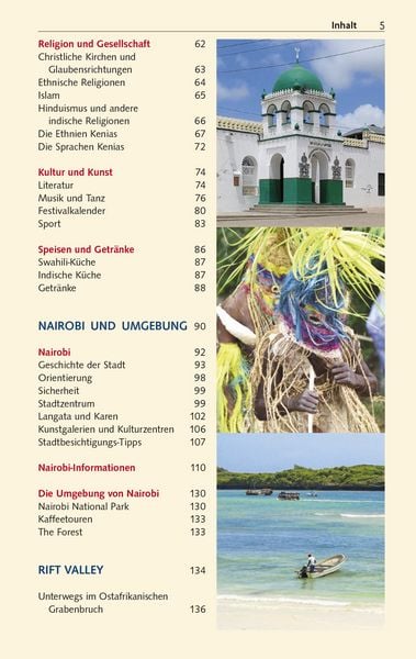 Produktbild: TRESCHER Reisef&uuml;hrer Kenia