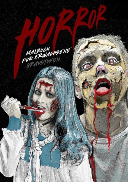 Horror Malbuch für Erwachsene