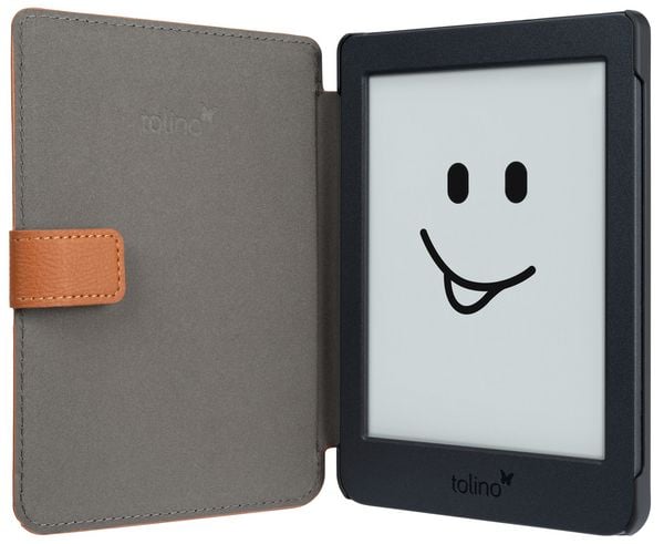 Produktbild: tolino page 2 - Tasche Slim - cognac