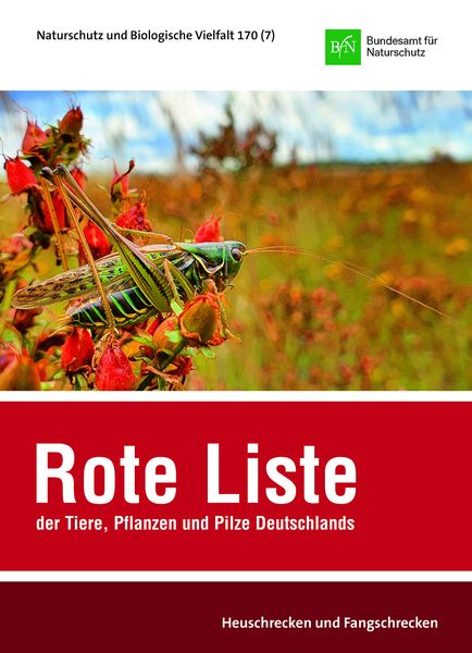 Produktbild: Rote Liste und Gesamtartenliste der Heuschrecken und Fangschrecken (Orthoptera et Mantodea) Deutschlands