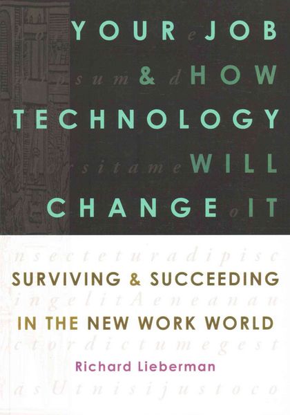 Produktbild: Your Job and How Technology Will Change It