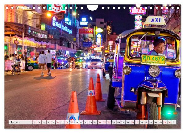 Produktbild: Bangkok und Kuala Lumpur - Megast&auml;dte Asiens (Wandkalender 2027 DIN A4 quer), CALVENDO Monatskalender