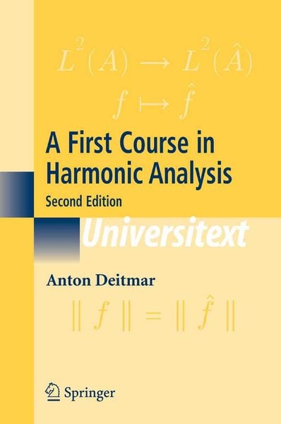 Produktbild: A First Course in Harmonic Analysis