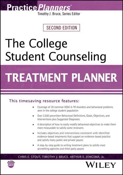 Produktbild: The College Student Counseling Treatment Planner