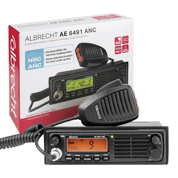 Produktbild: Albrecht AE 6491 ANC 12648.02 CB-Funkger&auml;t