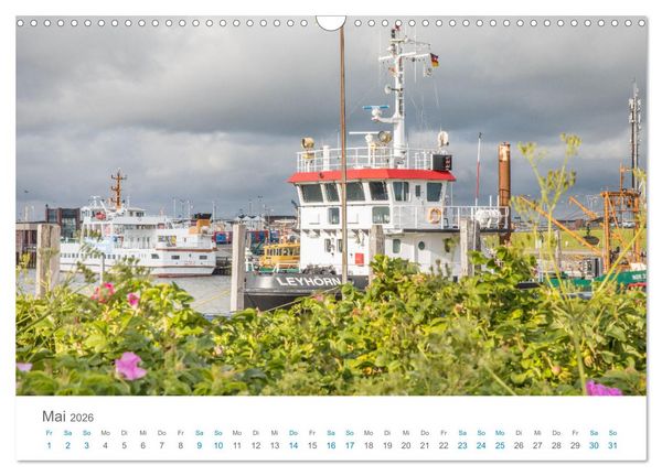 Produktbild: Moin Norden-Norddeich (Wandkalender 2026 DIN A3 quer), CALVENDO Monatskalender