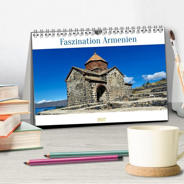 Produktbild: Faszination Armenien (Tischkalender 2027 DIN A5 quer), CALVENDO Monatskalender