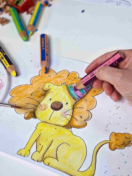 Produktbild: STABILO Aquarellbuntstift woody 3 in 1 duo