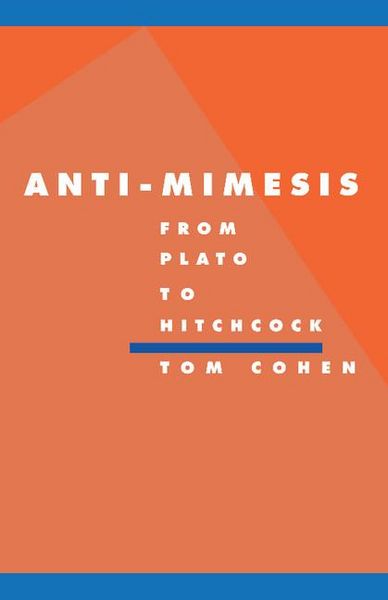 Produktbild: Anti-Mimesis from Plato to Hitchcock