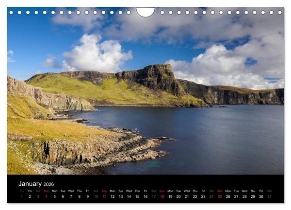 Produktbild: Scenes from the Isle of Skye (Wall Calendar 2026 DIN A4 landscape), CALVENDO 12 Month Wall Calendar